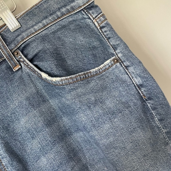 Reformation SKINNY & High rise jeans medium wash plus size 18 - Picture 6 of 13